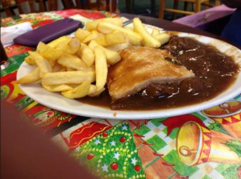 Club Night, at the Fulbourn Centre. Pie and Chips, 8th January 2019
